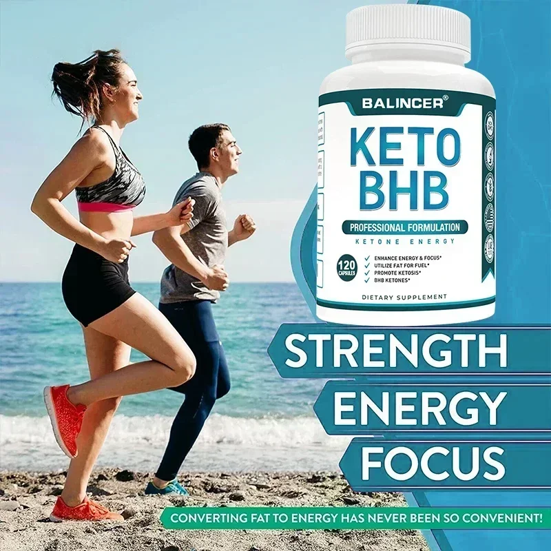 Balincer BHB Ketogenic Fat Burning Capsules Burn Belly Fat Muscle Growth Nutrition Diet Control Accelerate Metabolism