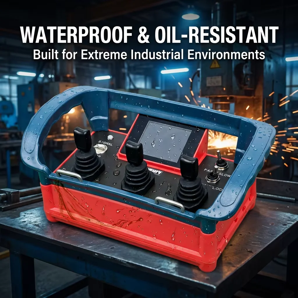 4/5/6/7 Channel Custom Function Hydraulic Joystick Wireless Remote Control Proportional Valve Control System