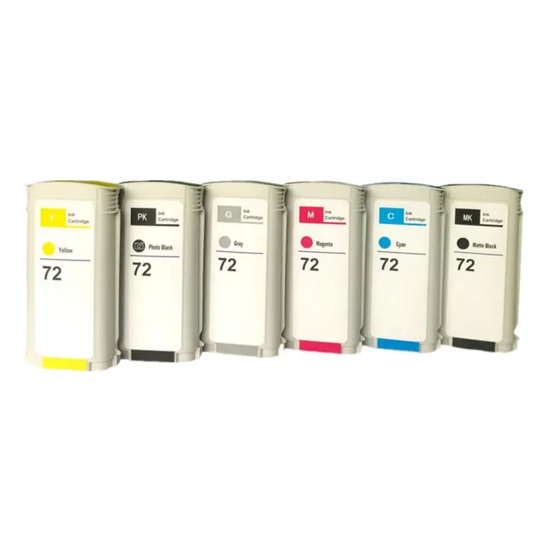 

Совместим с чернильным картриджем H P 72 для картриджа hp72 с чипом T1200 T1300 T2300 T610 T620 T770 T790 T795 T1100 T1120