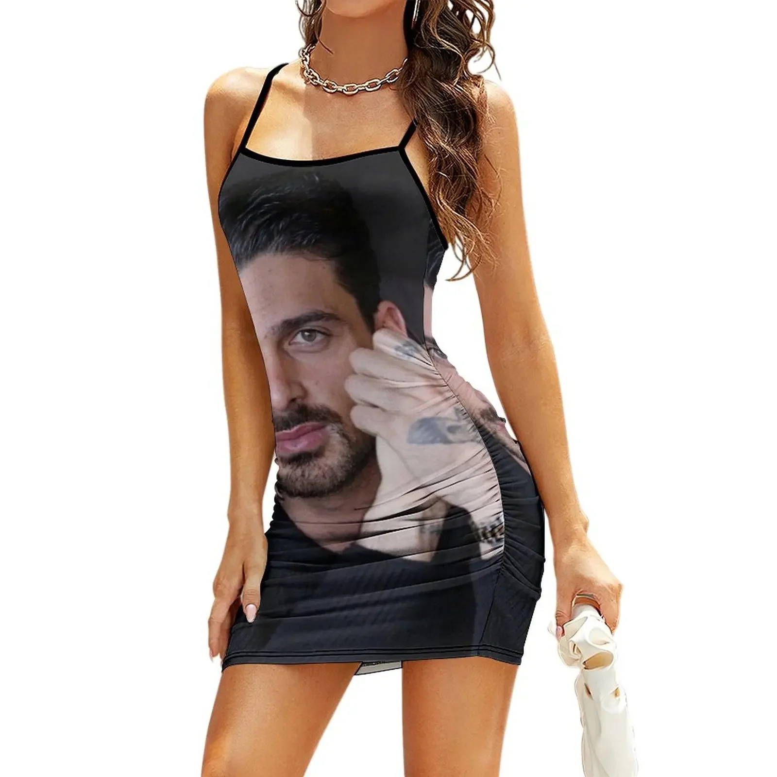 

michele morrone Sling Dress Clothing female long dress women summer dress for women 2026 loose women's