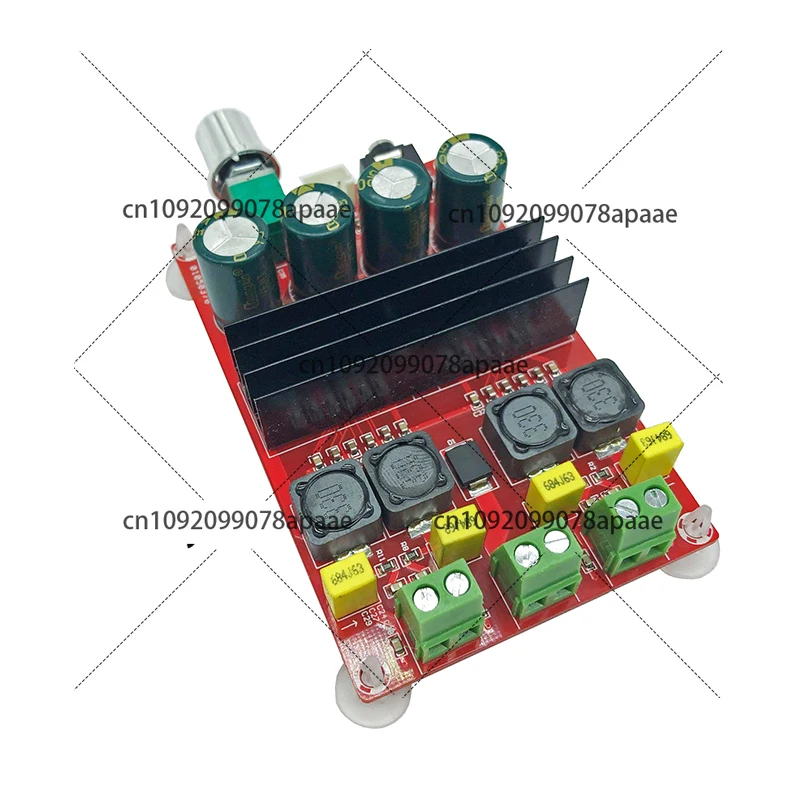 XH-M190 TDA3116D2 Плата цифрового усилителя высокой мощности TPA3116 Плата двухканального усилителя 12-24 В