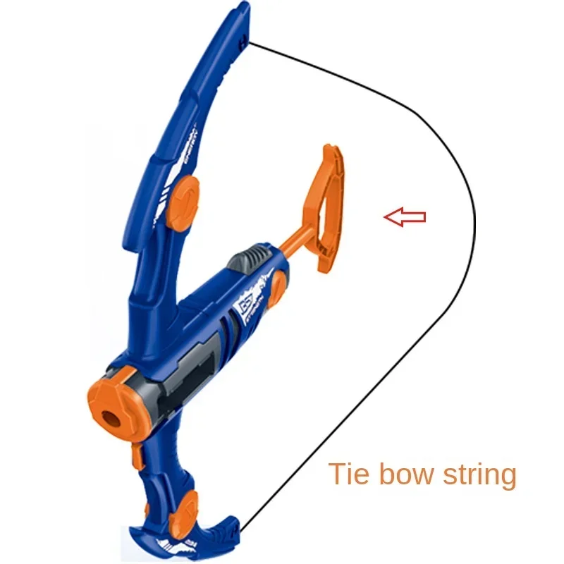 قاذفة القنابل الناعمة للأطفال ، لعبة نموذج القوس والسهم ، لعبة في الهواء الطلق ، القوس الممتع ، 12 قاذفة مستمرة #3