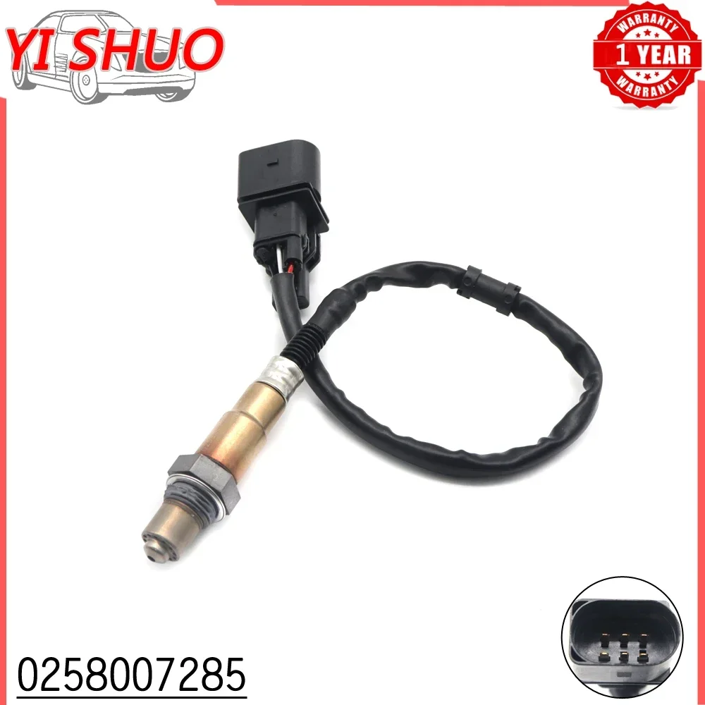 

0258007285 Car Air Fuel Ratio Lambda O2 Oxygen Sensor For Volkswagen GOLF Passat POLO AUDI A3 A8 1.6/3.0/3.2/1.4L 0 258 007 285
