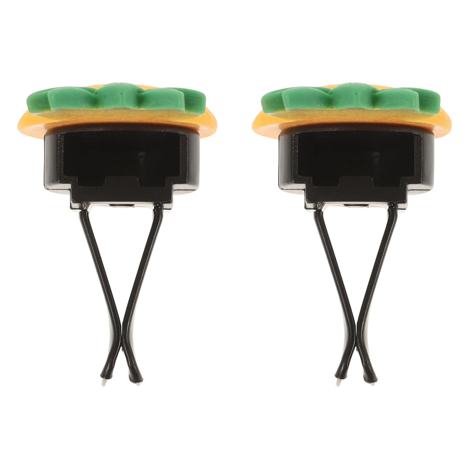 

2pcs 3D Food Simulation Air Clips Long-Lasting Aroma Diffuser For Interior Freshener Vent Clip Accessories Aesthetic Car Decor
