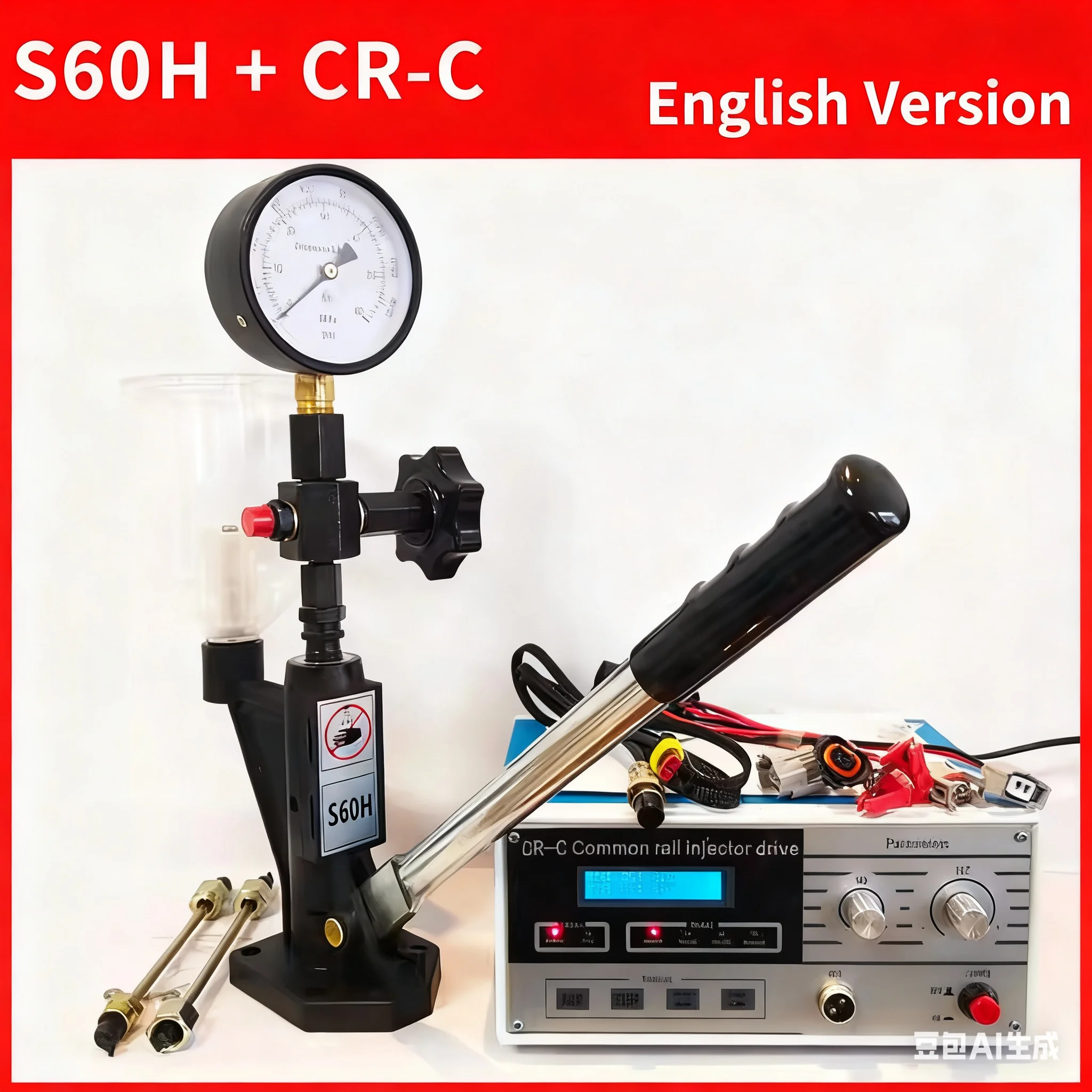 

Многофункциональный тестер-валидатор форсунок Common Rail S60H S80H для дизельных двигателей, диагностический инструмент для ремонта и тестирования