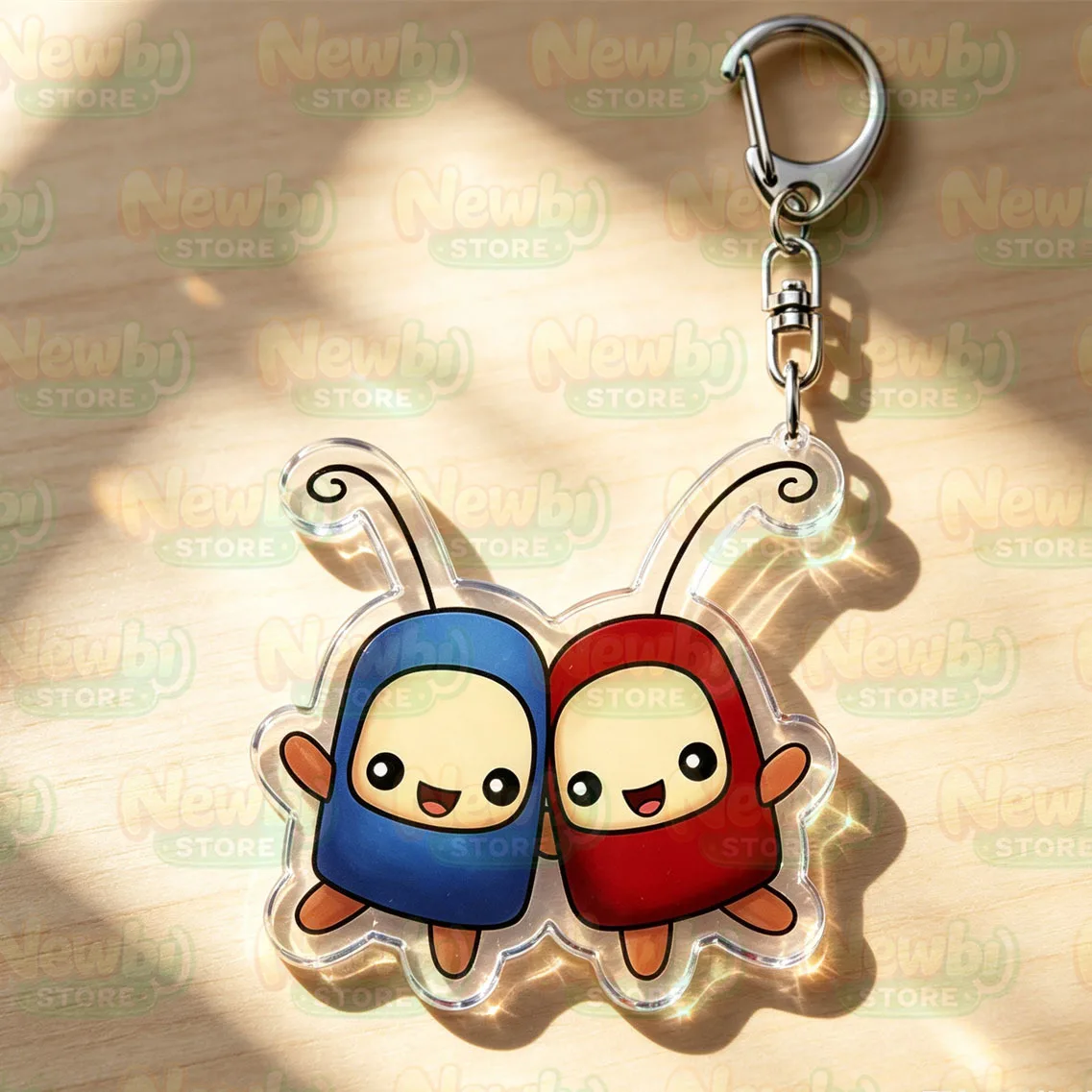 Cute Cartoon ILO&MILO Doll Keychains for Women Accessories Bag Charms Kawaii Aesthetic BE Ilomilo Keyrings Jewelry Fans Gifts