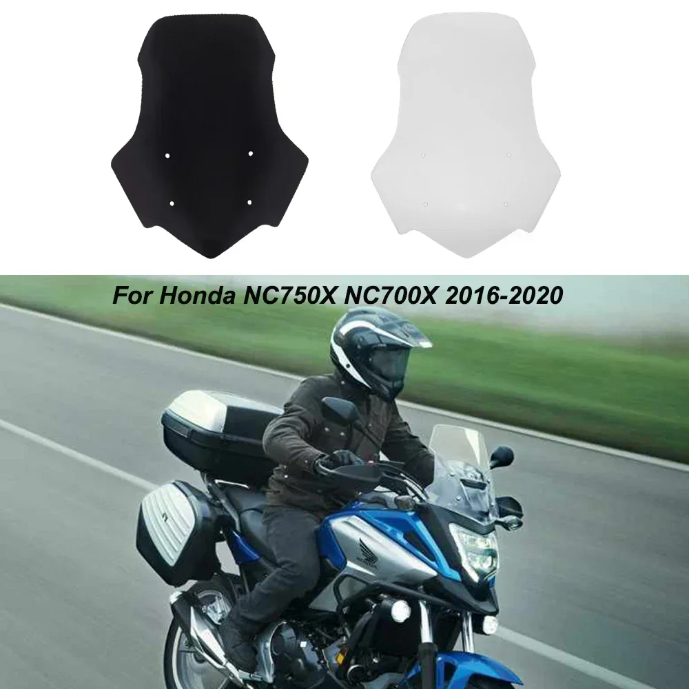 For Honda NC700X NC750X Motorcycle Windscreen Screen Windshield Fairing Wind Accessories NC700 X NC75X NC 750 700 X 2011-2020