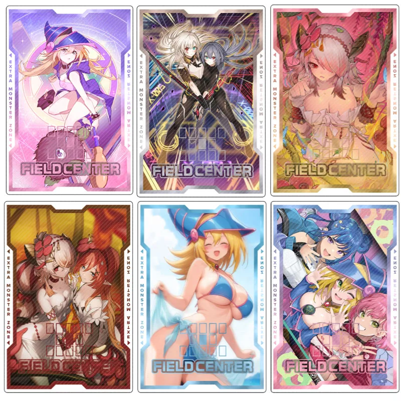 

Yugioh Field Center Cards TCG Labrynth Black Magician Girl Traptrix Sky Striker Ace Anime Game Acrylic Card Partition Toy Gift