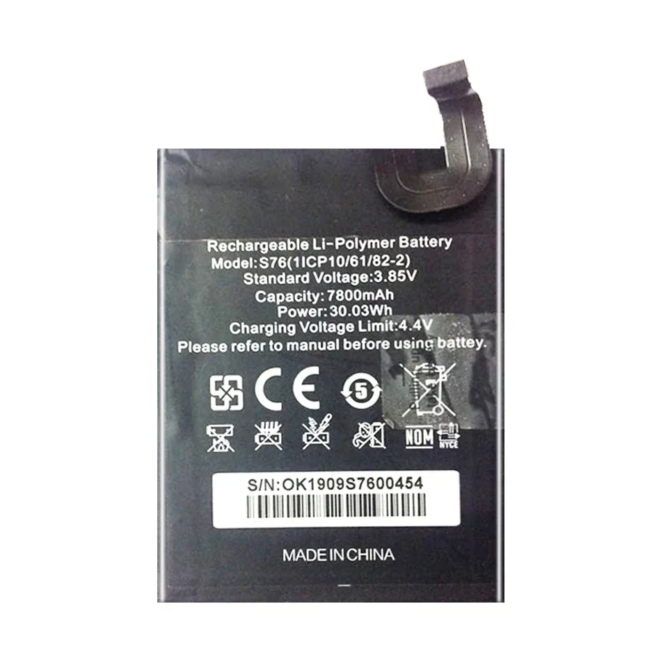 

KiKiss 7800mAh High Quality Battery for Oukitel WP7 Replacement Batterij + Track Code