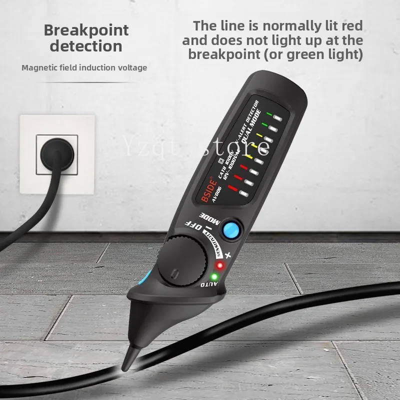 BSIDE Intelligent Induction Test Pen Electrical Repair Line Breakpoint Search and Identification Electric Test Pen