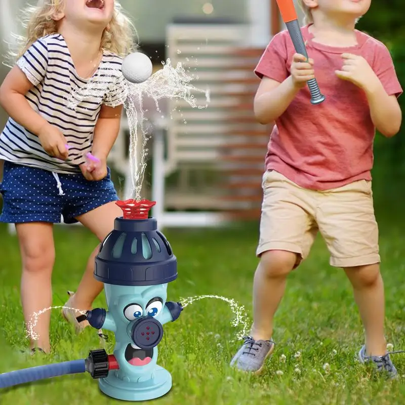 Kids Sprinkler Water Spray Toy Summer Outdoor Garden Cartoon Splash Sprinkler Baby Bath Toy Automatic Water Spray Toy