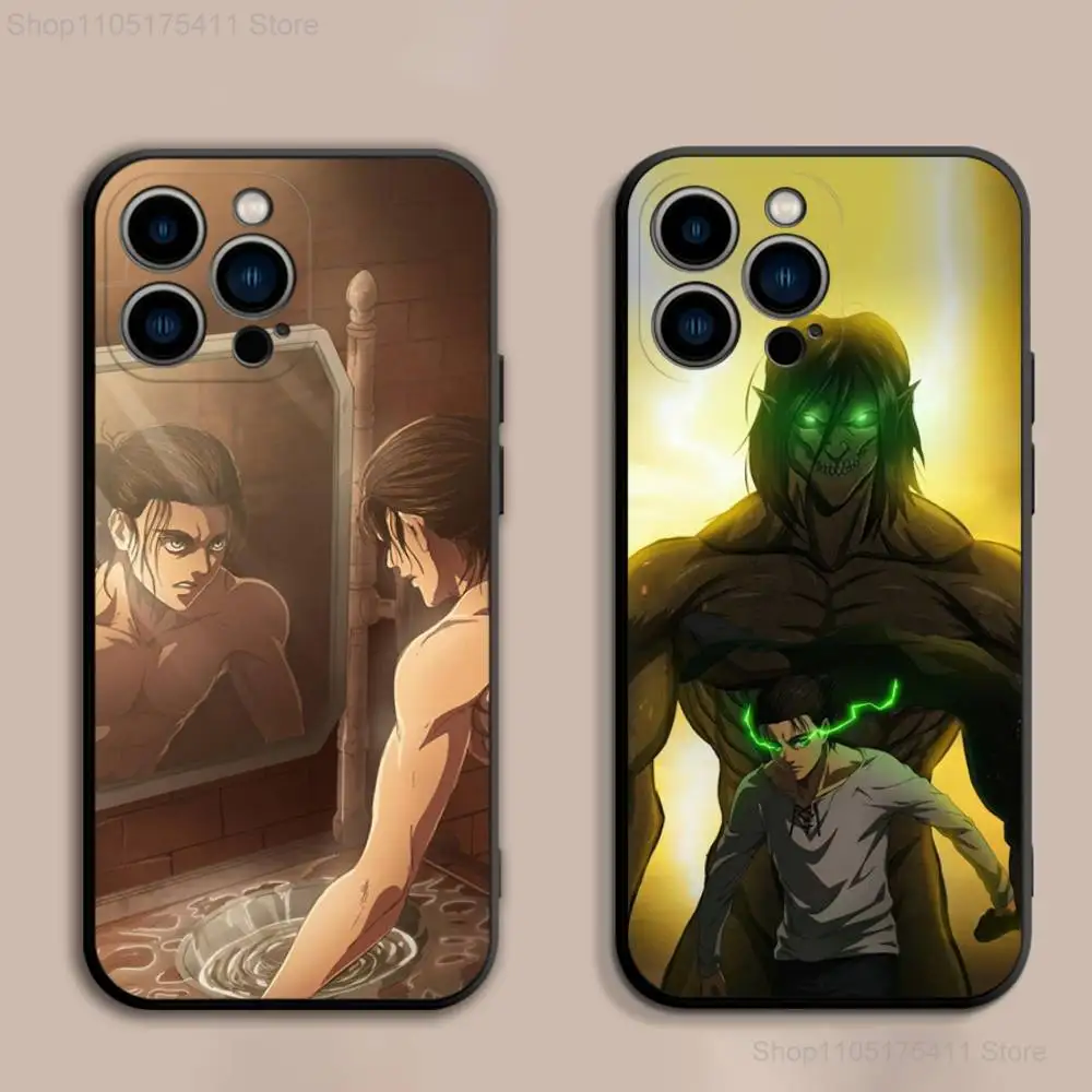 capa-de-telefone-a-attack-on-titan-e-eren-para-iphone-171615141312promaxplusese4airmini-capa-macia-preta