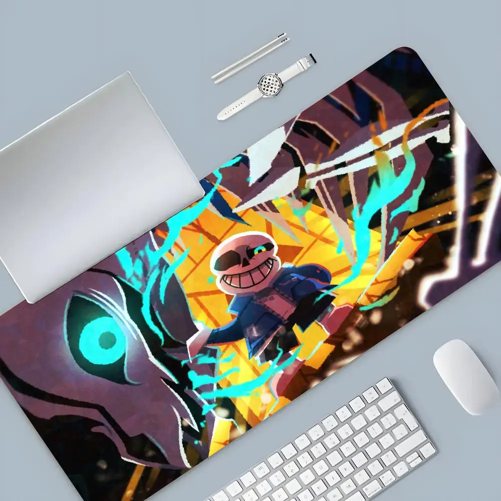 Undertale Sans Frisk Mouse Pad Cartoon Lockedge Large Gaming Pad Computer Gamer Keyboard Mouse Mat Desk Mousepad for PC Desk Pad