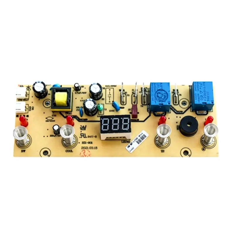 a13e-tea-bar-machine-accessories-hx-901-integrated-control-board-five-button-double-thermal-power-button-touchpad
