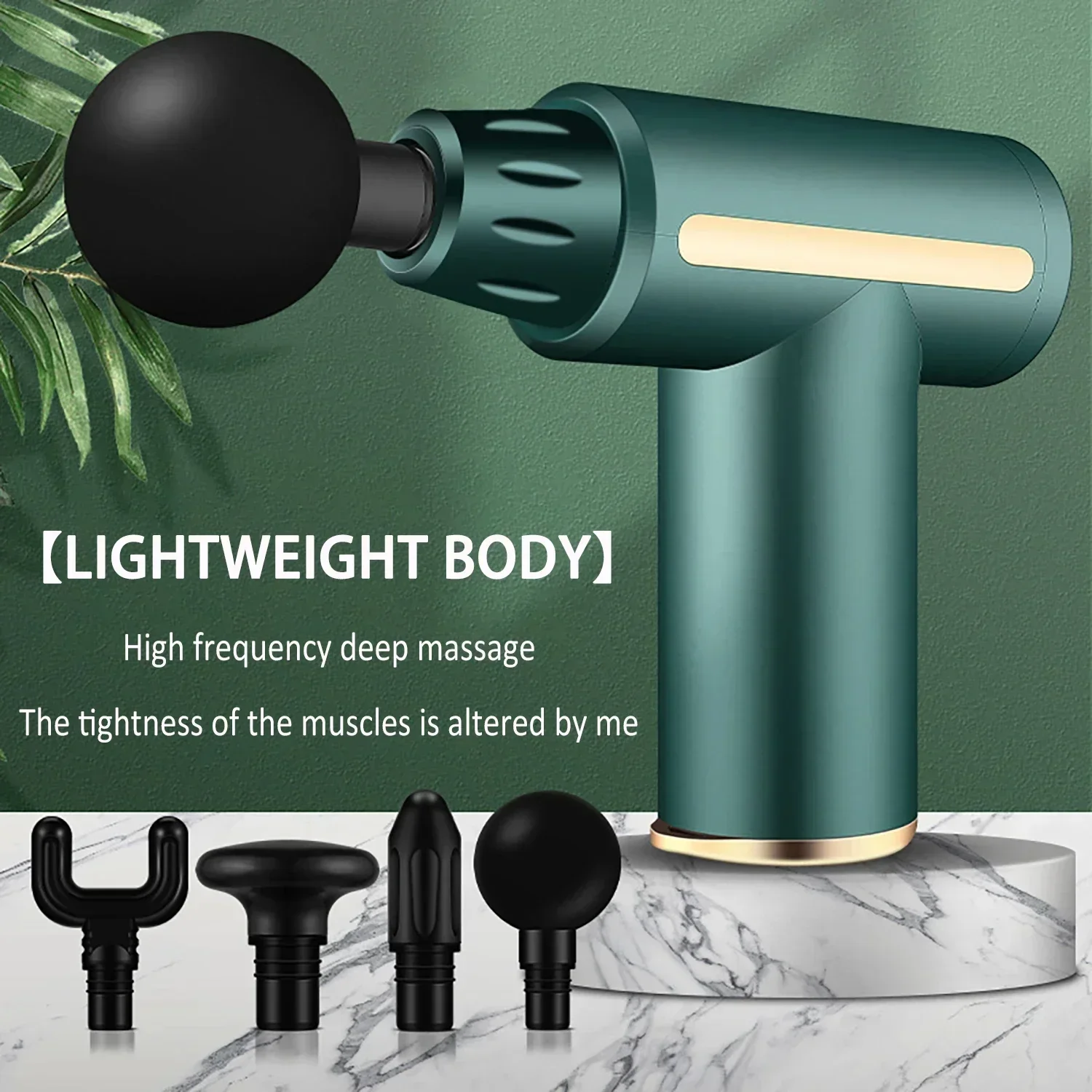 Mini fascia gun home massager pocket portable mini transcervical gun electric muscle fitness equipment