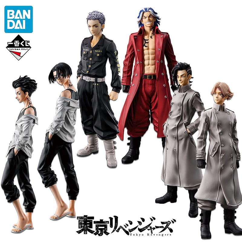 

BANDAI Ichiban KUJI Tokyo Revengers Manjiro Sano Daiju Shiba lnui Seishu Kokonoi Hajime PVC Anime Action Figures Model Toy