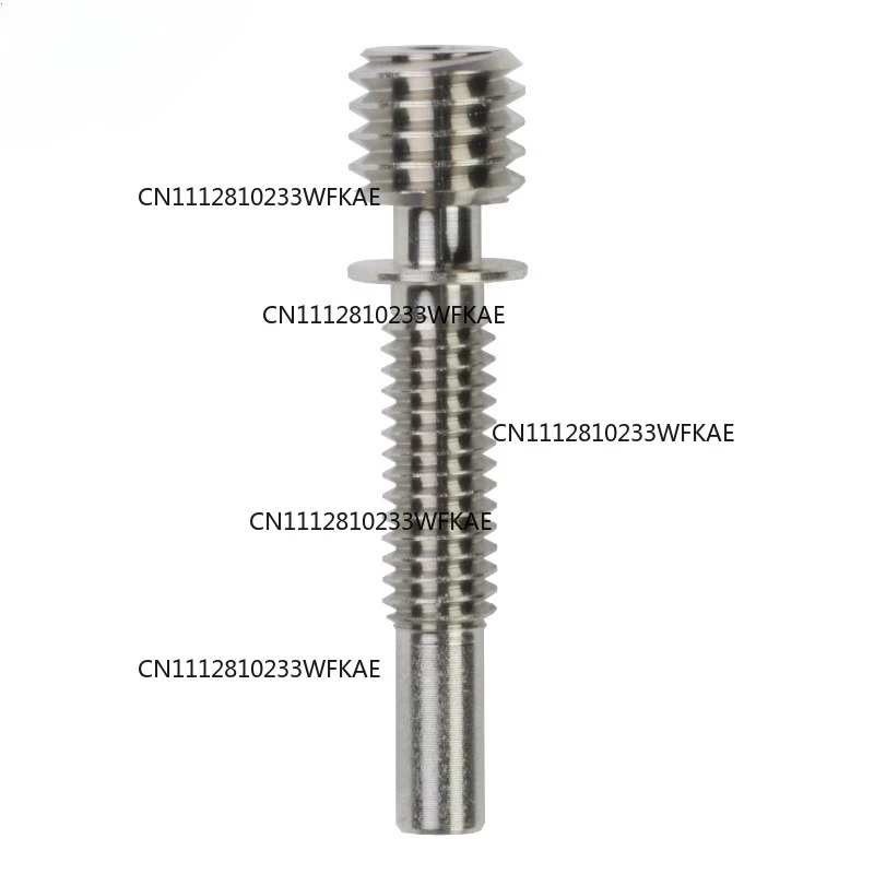 2pcs All-Metal Stainless Steel / Titanium Alloy Hemera Heat Break TC4(Grade5) Throat Heat Break For 1.75mm Hemera Extruder