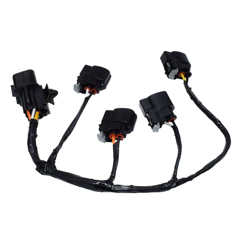 5X Ignition Coil Cable Plug Wire Harness For Kia Rio Soul Ceed Cerato Spectra Forte Rondo Hyundai Elantra Accent 1.6L