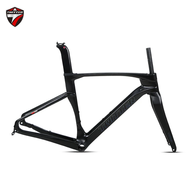 Twitter Gravel V3 Carbon Road Gravel Bike Frameset Disc Brake Thru Axle  12x100 12X142mm Inner Cable Routing Framesets - AliExpress