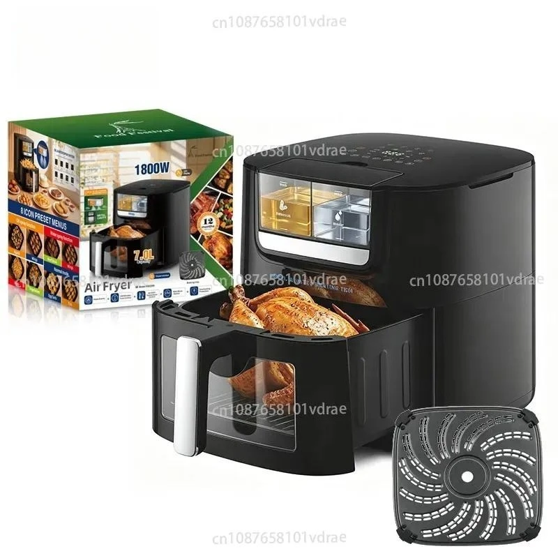 Air Fryer Household Visual Multifunctional Integrated Large Capacity Electric Oven Fryer KB2208