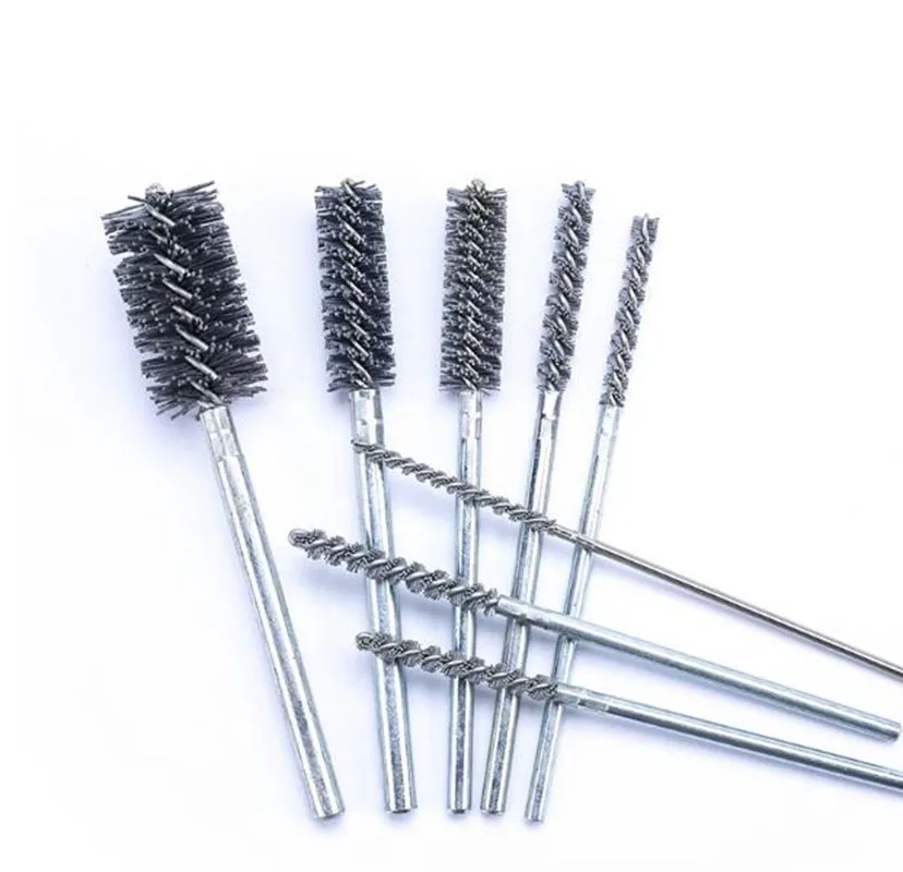 Cylinder Hone Ball Brush Tool Silicon Carbide Metal Engine Valve Guides Deburring Carbon Removal Crosshatching
