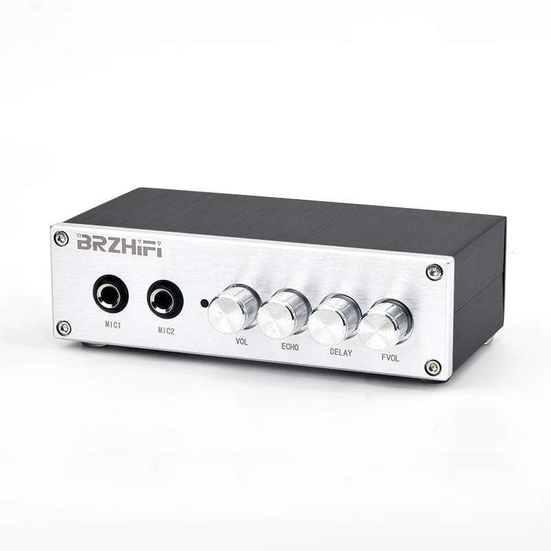 Unit Lengkap Preamplifier Reverb Front Stage Digital Karaoke OF1 PT2399 HD