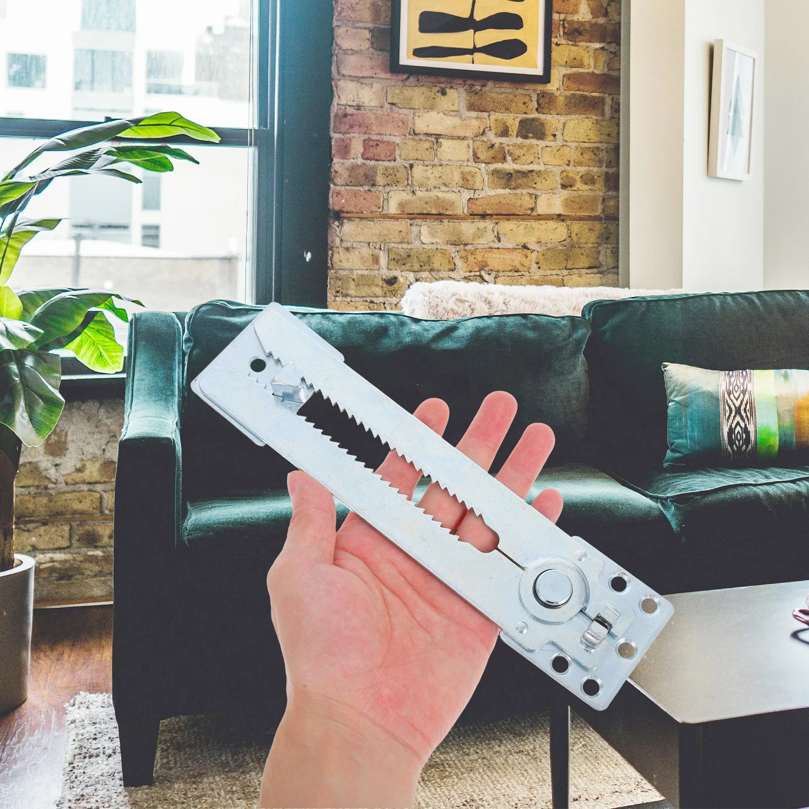 

Sofa Connector Sectional Furniture Metal Fastening Couch Connectors Accessories Stable Durable Fits Different Style Sectional