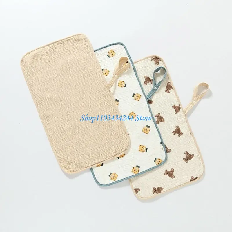

Baby Essential Diaper Changing Pad Travel Change Mat Liner Waterproof Diapering Sheet Protector Cotton Sheet Bed Pads