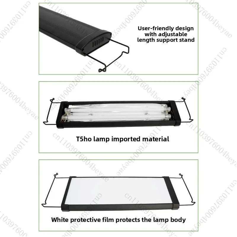 

T5 Coral Plant Freshwater Aquarium Aquatic Pet Fish Light Lamp Lighting Fixture