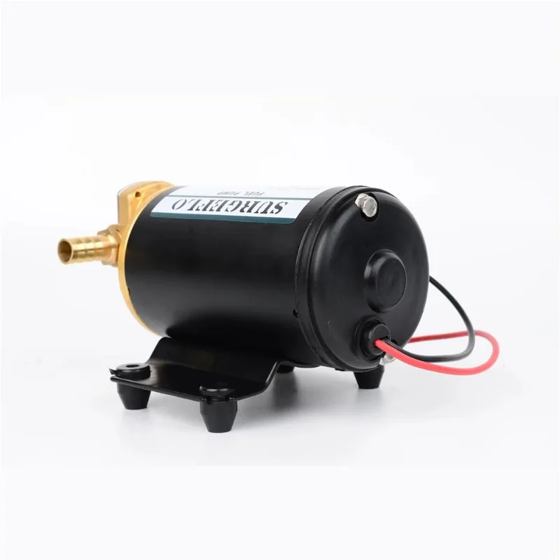 12V 24V 12L/min 揚程3m ワイン ビール コーヒー ディーゼル ガソリン オイル移送 ギアポンプ 電動車 燃料 エンジンポンプ