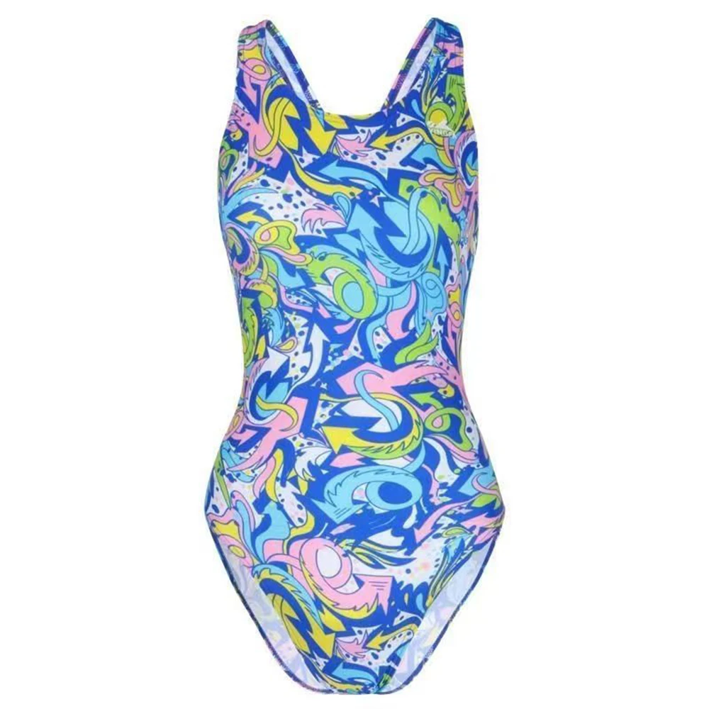 YF Professional Women costume da bagno intero da competizione Training Sport costumi da bagno Sexy Arena costumi da bagno Triatlon competitivi