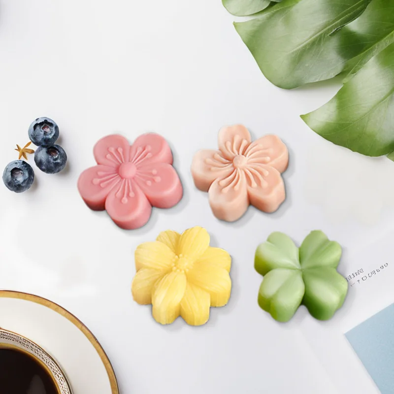 Cherry Blossom Candle Silicone Mold Flower Candle Silicone Mold Home Decoration Flower Mold Flower Aromatherapy Candle Silicone