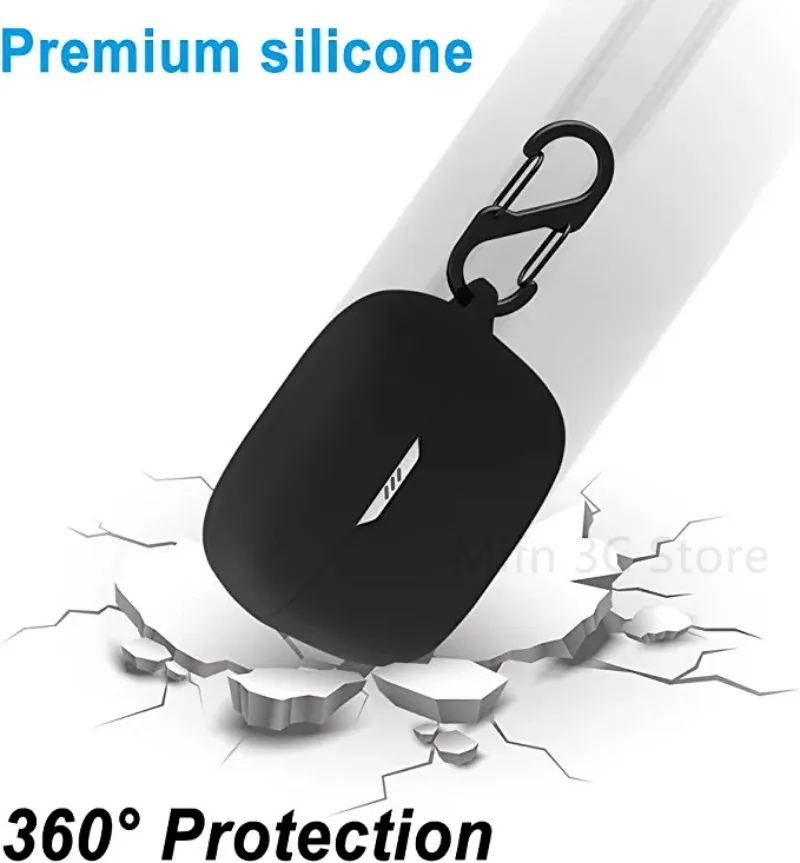 Per JBL Tune 130NC TWS custodia morbida in Silicone liquido protezione morbida di alta qualità per custodie impermeabili JBL T130NC con portachiavi