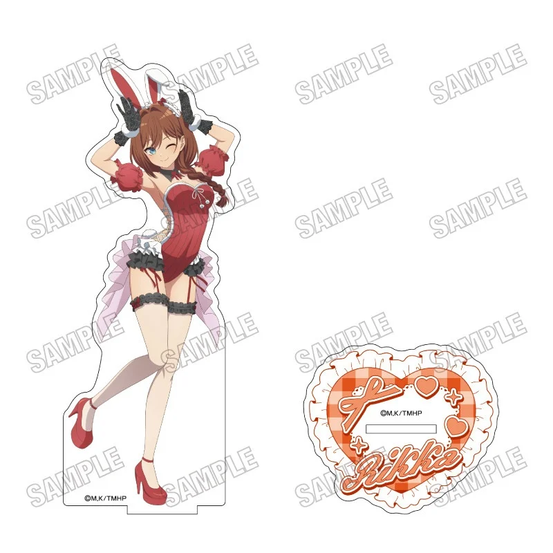 Tune In to the Midnight Heart 15CM Popular Anime Acrylic Display Stand Cartoon Character Figure Model Desktop Ornament Keychain
