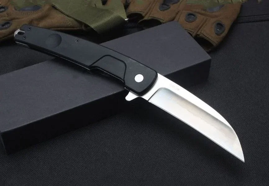 سكين جيب قابل للطي من Exr Pantheraa ، مقبض من سبائك الألومنيوم ، الإنقاذ التكتيكي ، الصيد ، التخييم ، أداة بقاء EDC ، شفرة N690 ، 6061t6 #3