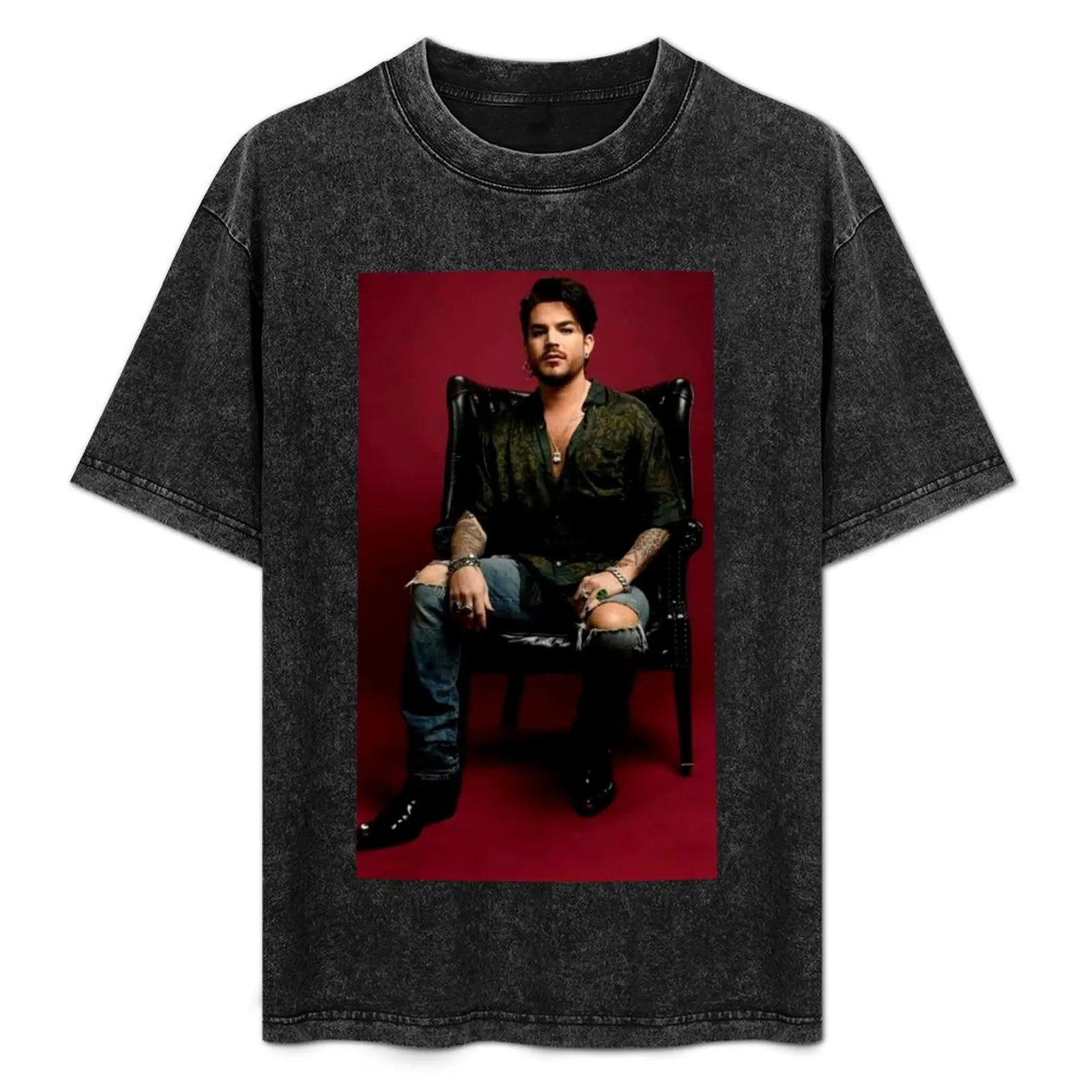 

Hot Adam Lambert T-Shirt Active Wear Sports T-Shirt for Men