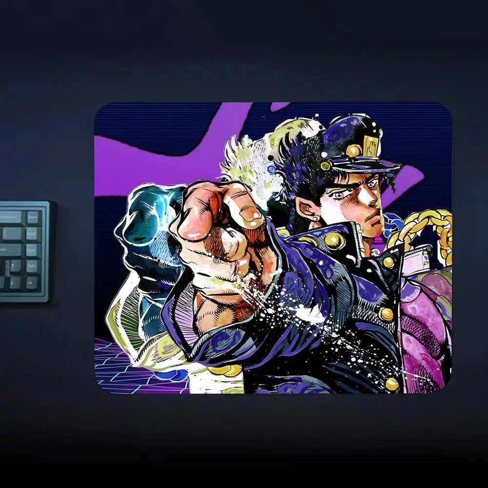 لوحة ماوس للمغامرة الغريبة من جوجو، أجهزة الكمبيوتر المحمولة للألعاب، لوحة ماوس، سجادة لوحة المفاتيح، واقي مكتب، وسادات ماوس كرتونية أنيمي #4