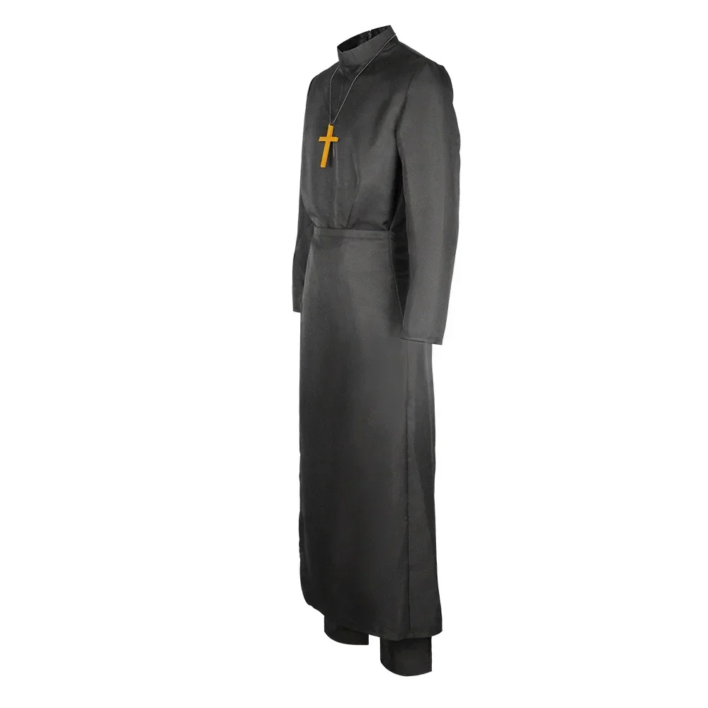 Anime White Saint And Black Priest Lawrence Cosplay Costume