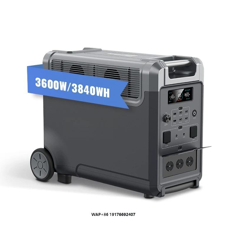 High Quality Portable Power Station Camping Solar Generator 3000W 3300W 3600W Huge Power Station