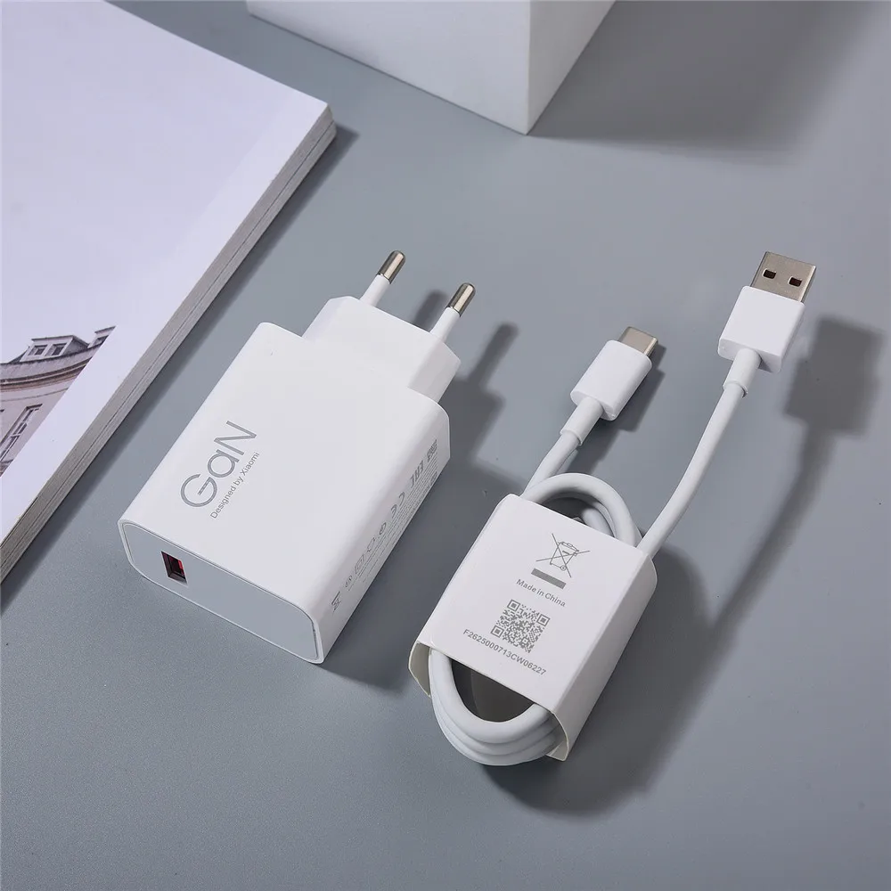 Original Xiaomi 67W Turbo Fast Charger EU/US Plug 6A 1/1.5/2M Type_C Cable For Mi 11 12 13 14 Ultra Redmi K40S K50 Note 11 Pro