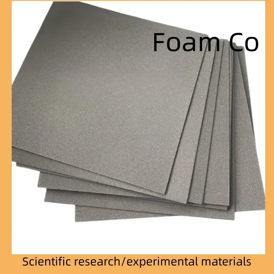 1.5mm thick experimental scientific research foam high-purity cobalt/battery electrode/catalyst carrier/filter material