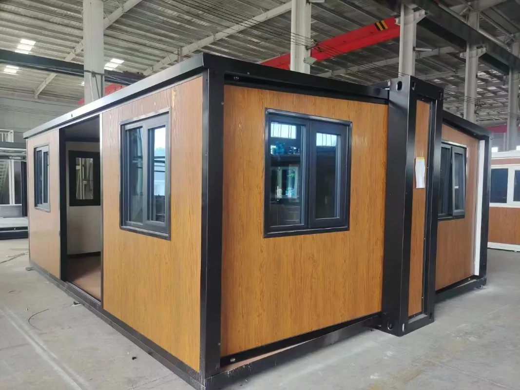 Easy maintain Foldable Prefab house open design easy parts check replace energy saving build for long term outdoor application