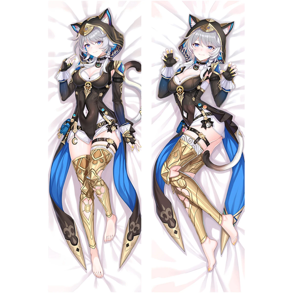 

Cipher Dakimakura Cover Anime Manga Game Girl Long Life Size Large Equal Body Pillow Case DIY Printed Gift Customized