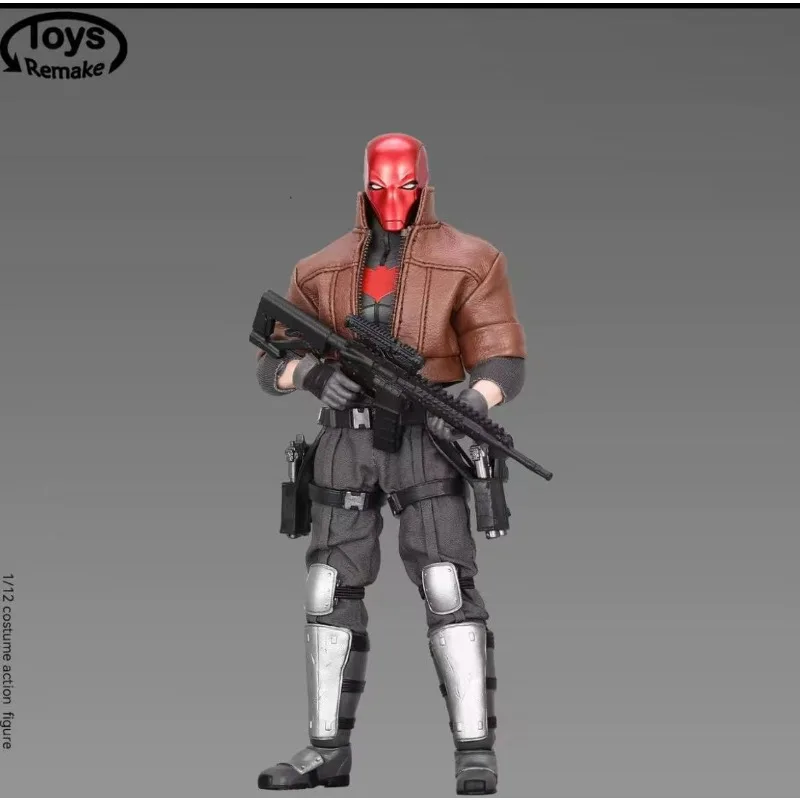 TOYSREMAKE Original  1\12 Dolls Batman Villain Series Red Hood Anime Action Figure Model Toys Movable Model Gifts Fo Boys