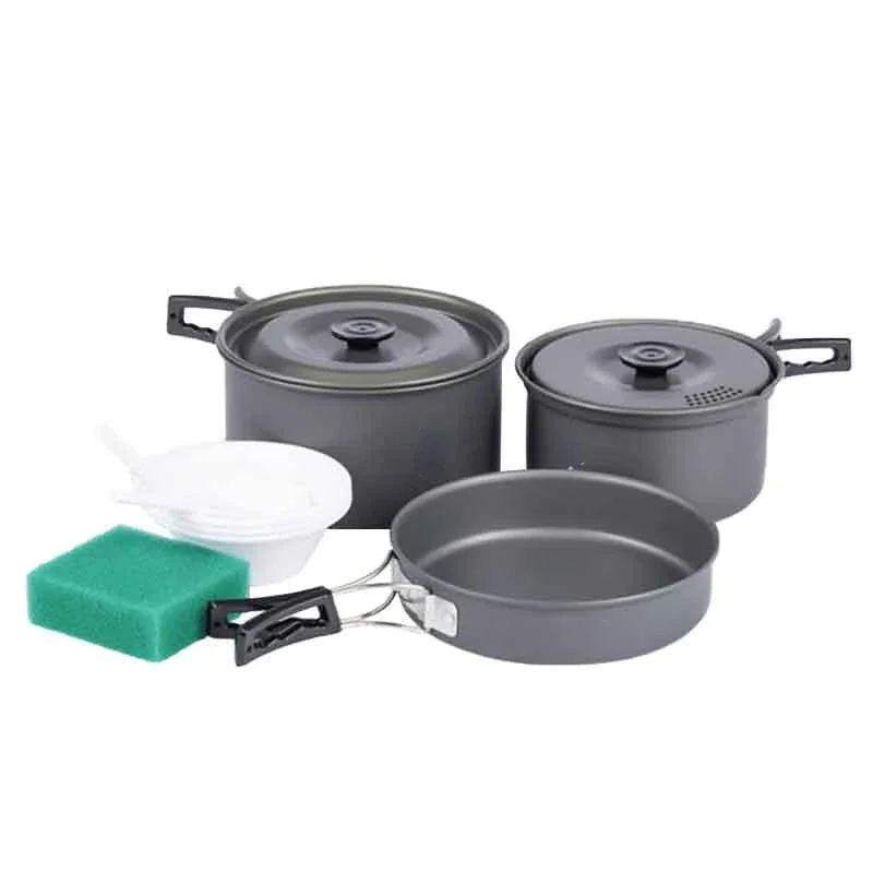 Outdoor Cookware Camping Set Camping Boiling Water Storage Folding Boiling Water Portable Pot