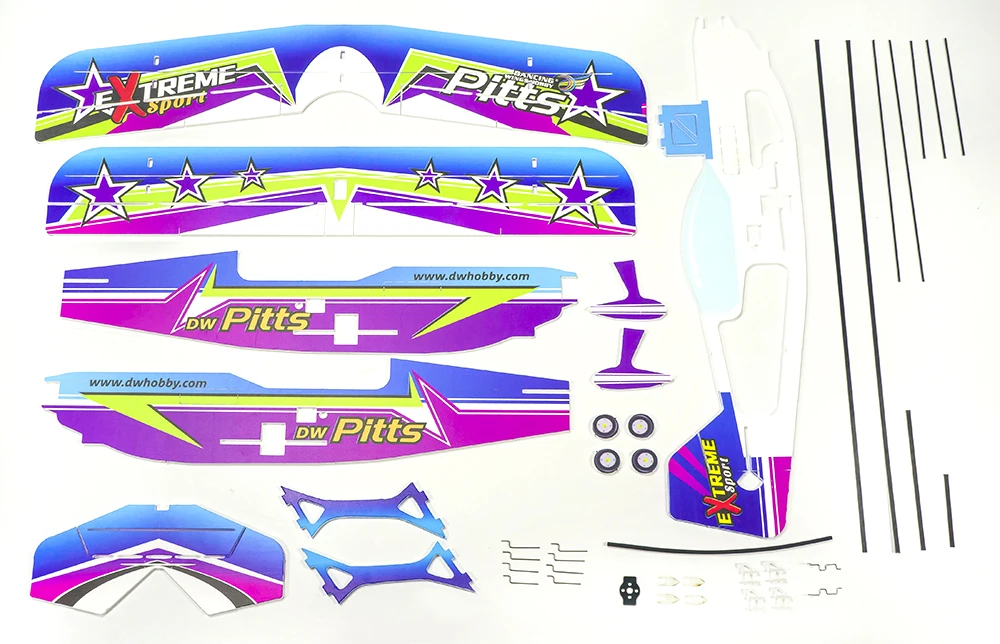 DW هواية 450 مللي متر حفرة PP RC طائرة رغوة صغيرة التحكم عن بعد لعبة الطائرة 4CH فرش السيارات عدة RC طائرة ثلاثية الأبعاد E30