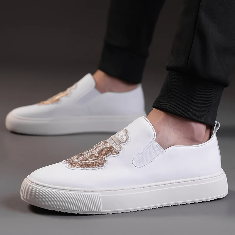 

Men's Loafers, Personalized Fashion Comfort Soft Sole Casual Shoes, Anti-Slip Breathable Slip-On Men's Shoes-19051
