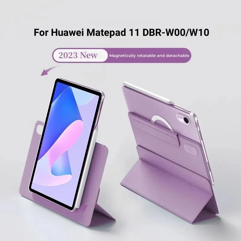 Detachable Magnetic Case for Huawei Matepad 11.5 2023 Air 11.5 2023 for Huawei Matepad 11 2023 Hard Rotating Protective Cover