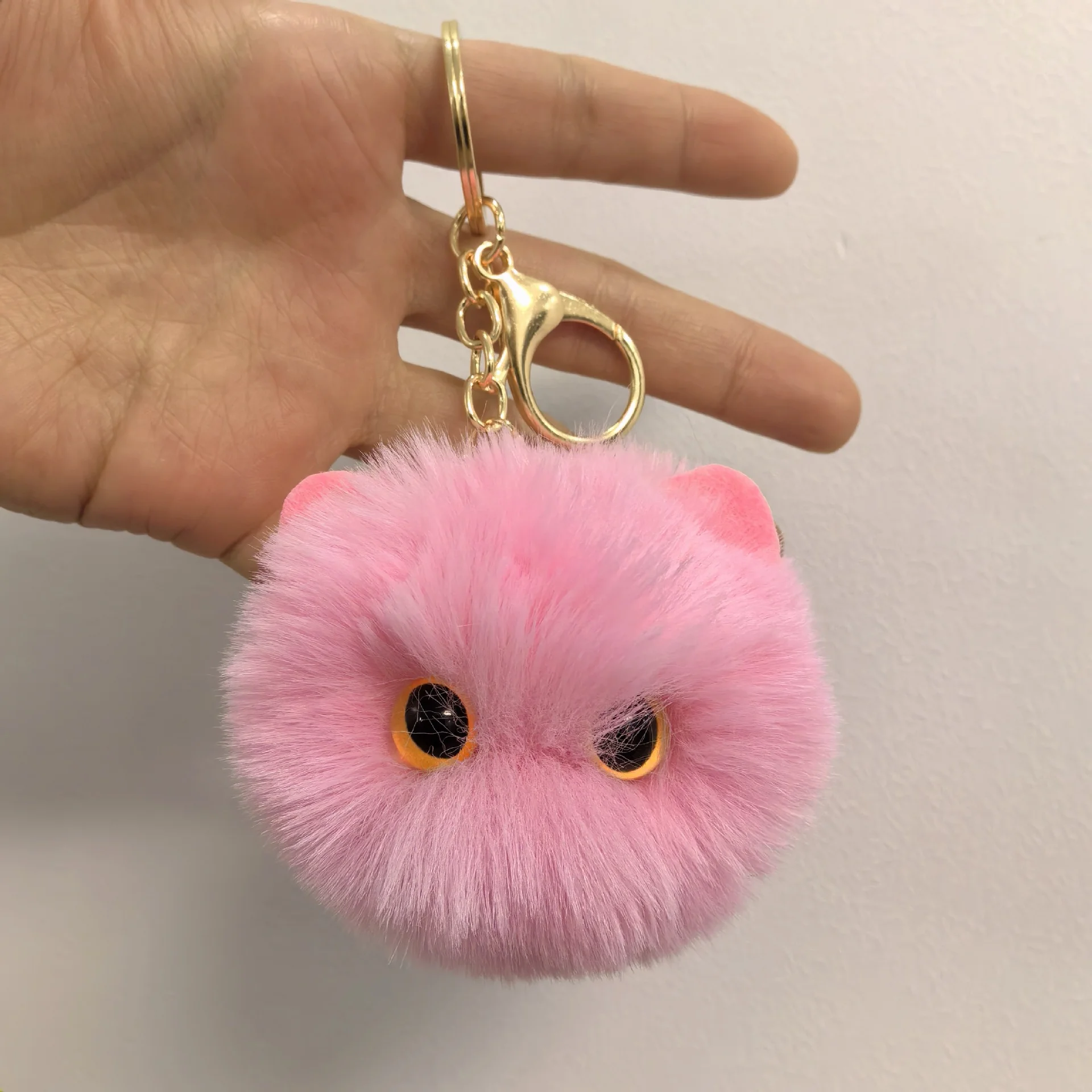 Schattige pluche kat sleutelhanger cartoon pop speelgoed hanger sleutelhanger voor vrouwen meisjes tas ornament autosleutelhanger kinderen geschenken accessoires