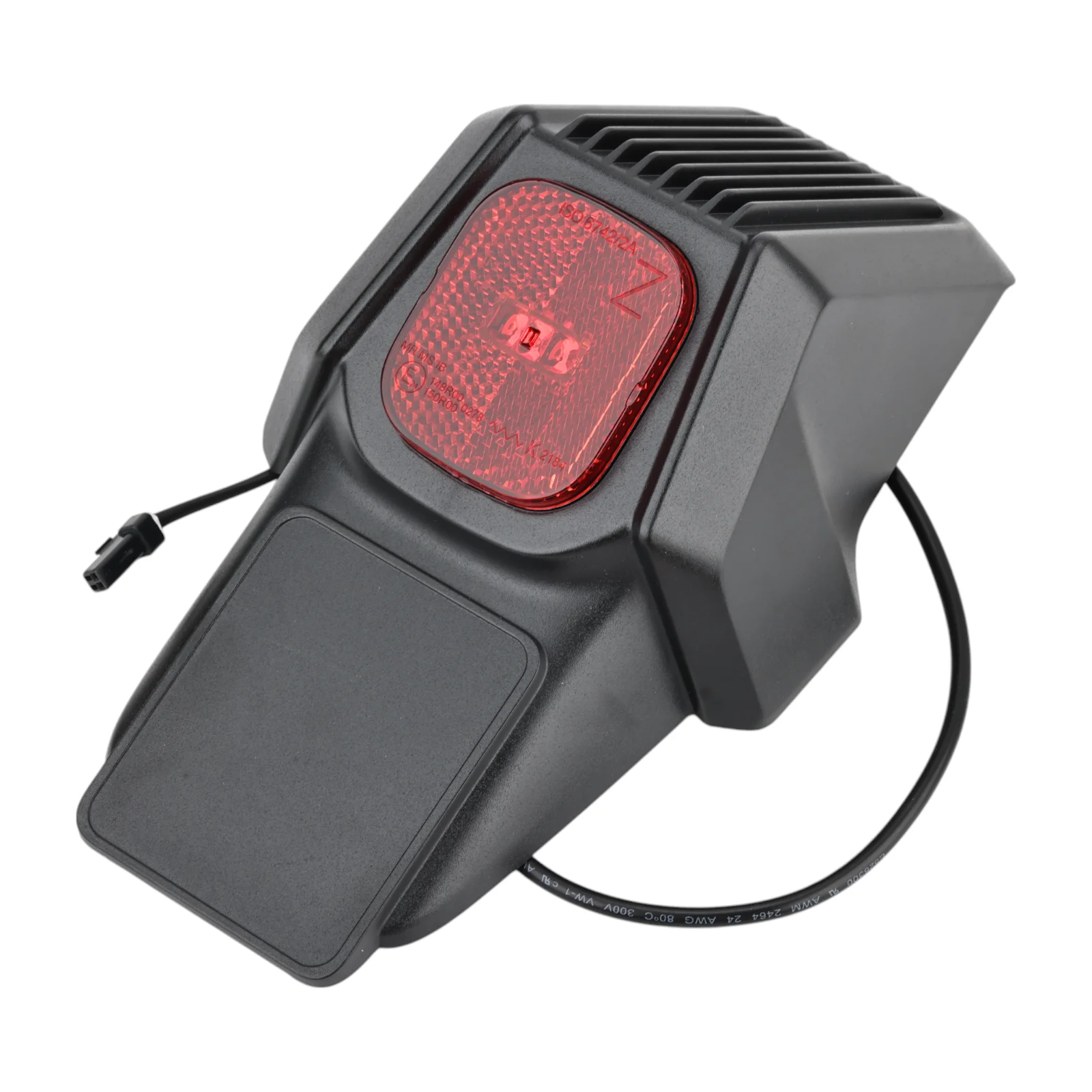 Original Rear Fender Assembly For Segway ZT3 Pro Electric Scooter KickScooter Mudguard Include Brake Taillight